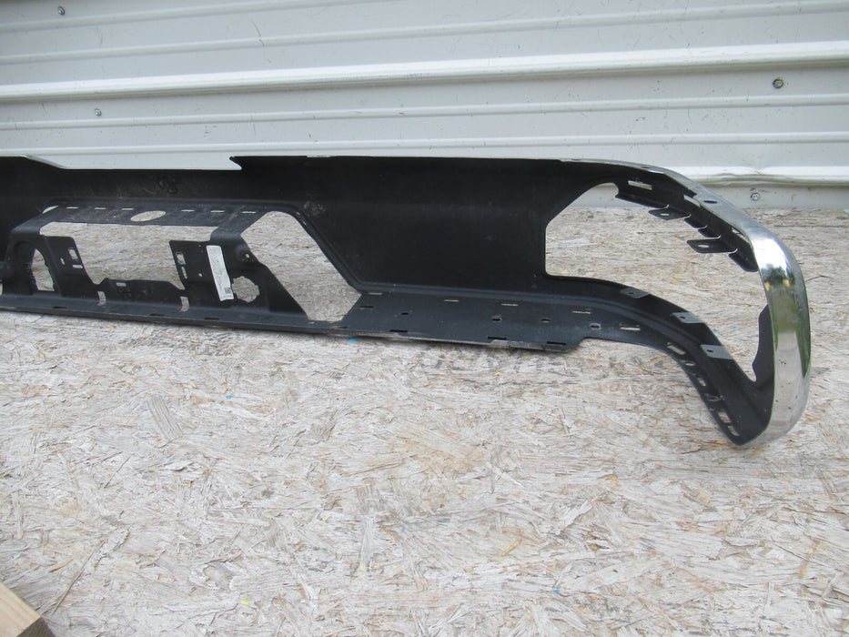 2019-2021 GMC SIERRA 2500 3500 REAR BUMPER COVER CHROME 20 21 23388705 OEM