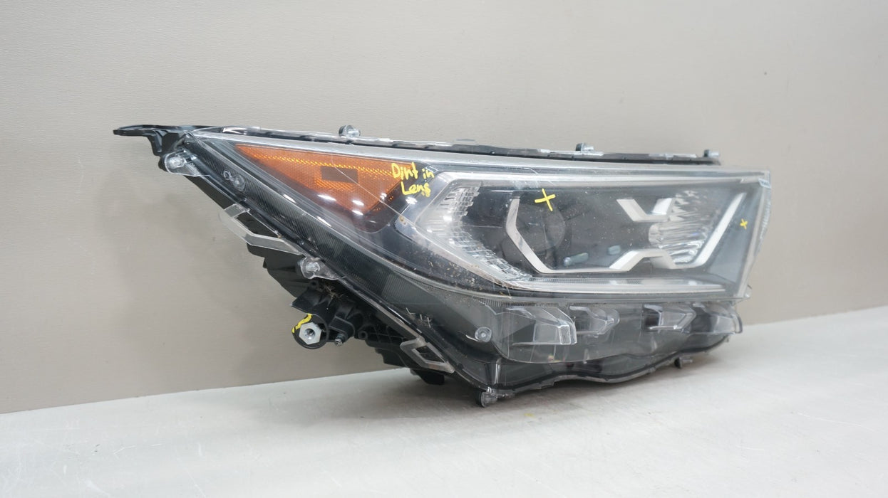 2019-2021 TOYOTA RAV4 FRONT RIGHT PASSENGER SIDE LED HEADLIGHT OEM