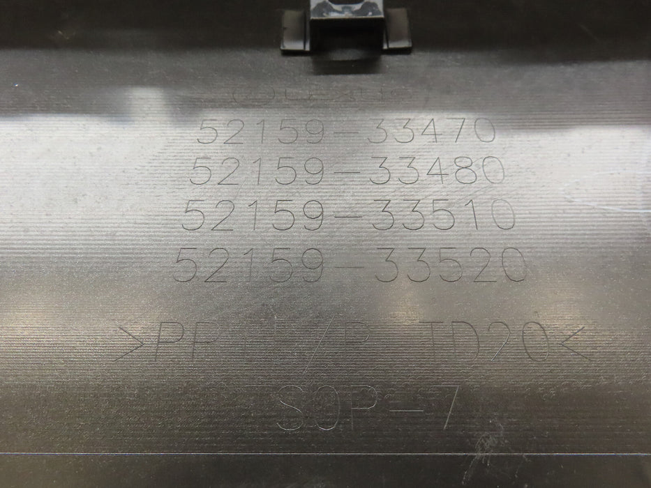 2019-2021 LEXUS ES350 REAR BUMPER COVER  OEM 52159-33470