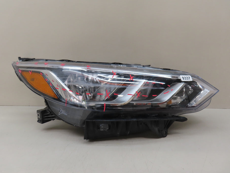 2020-2023 NISSAN SENTRA FRONT RIGHT PASSENGER SIDE HEADLIGHT HALOGEN OEM 9337