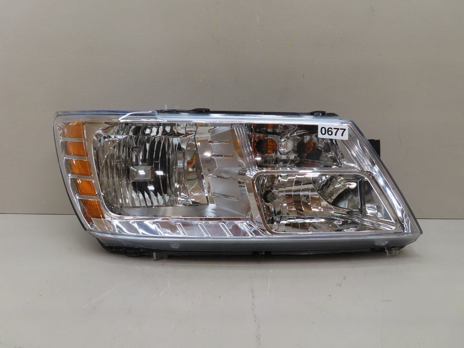 2009-2020 DODGE JOURNEY FRONT RIGHT PASSENGER SIDE HEADLIGHT HALOGEN AFTERMARKET