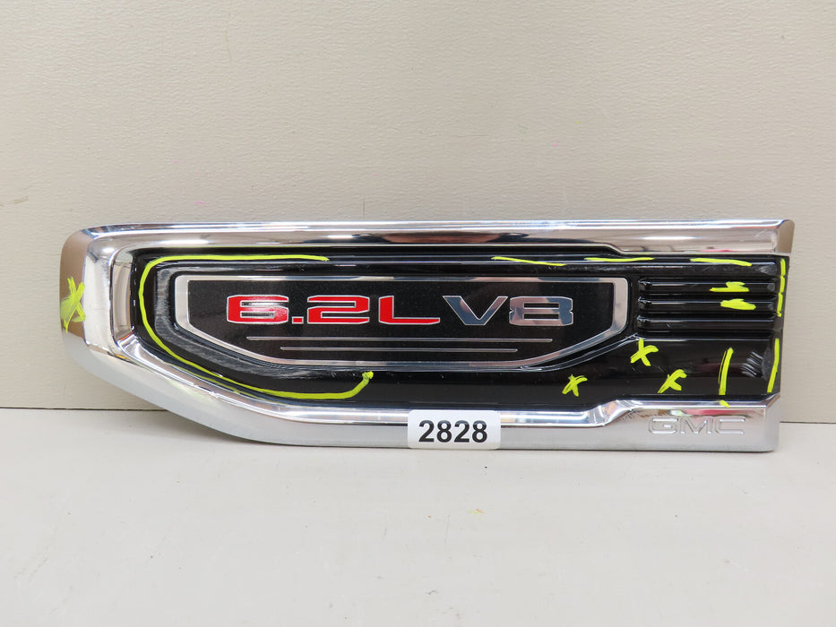 2019-2022 GMC SIERRA 1500 FENDER VENT FRONT LEFT DRIVER SIDE OEM 84431322