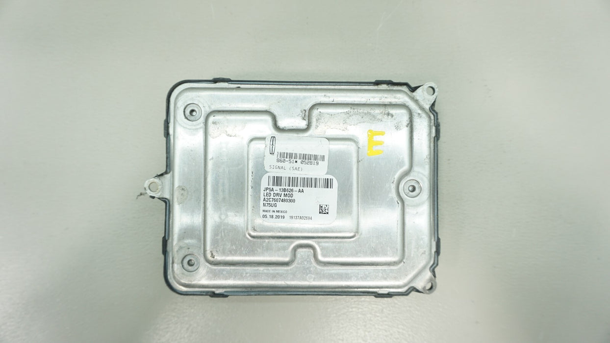 2019-2021 LINCOLN NAUTILUS HEADLIGHT LED BALLAST MODULE OEM JP5A-13B626-AA