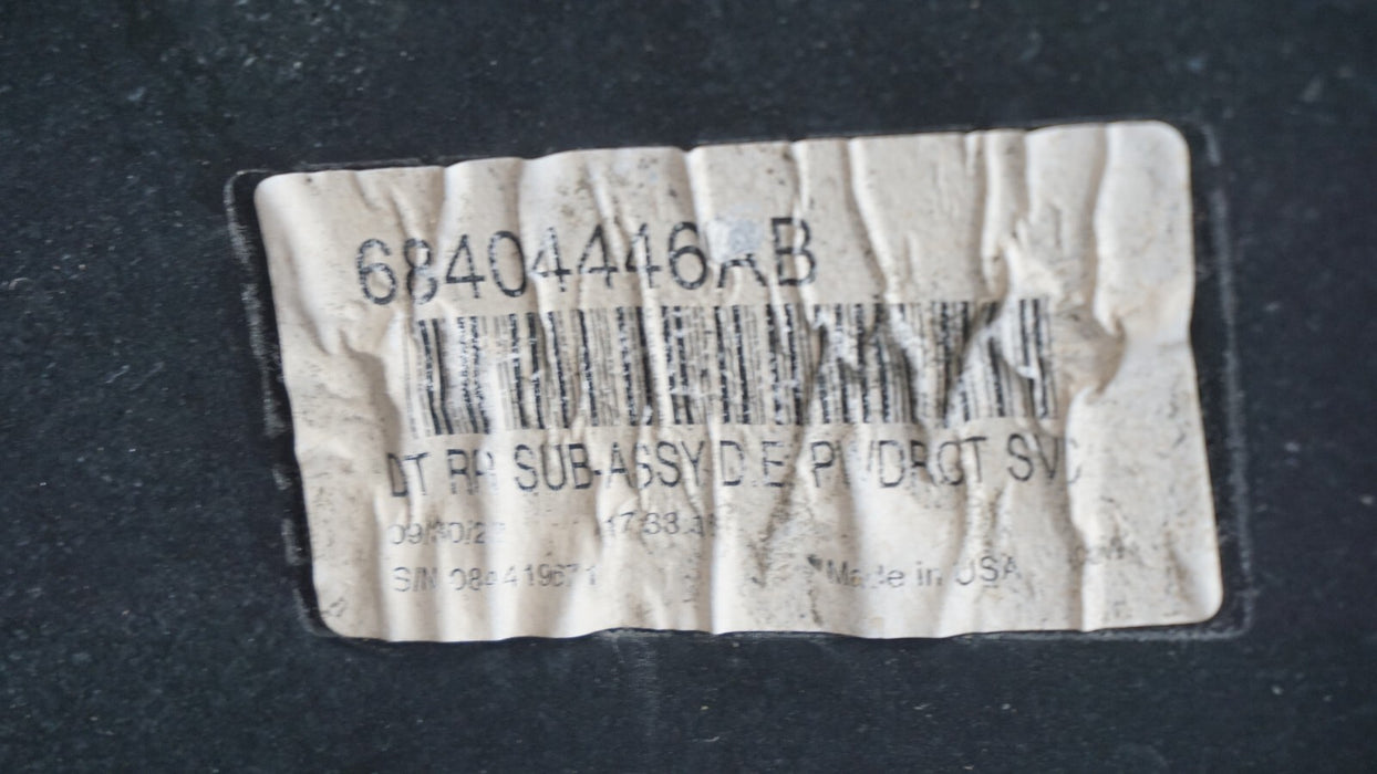 2019-2022 DODGE RAM REBEL 1500 DUAL EXHAUST REAR METAL BUMPER OEM 68404446AB