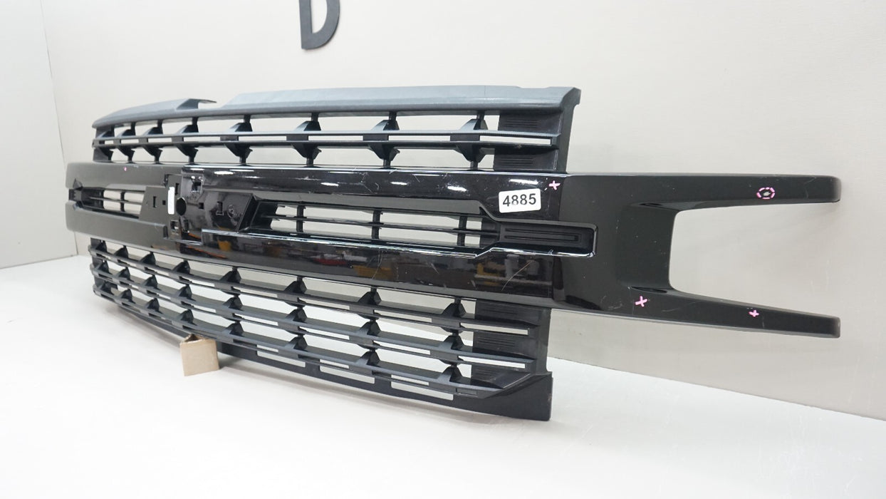 2019-2021 CHEVROLET SILVERADO 1500 FRONT CENTER GRILLE GRILL OEM 84128450