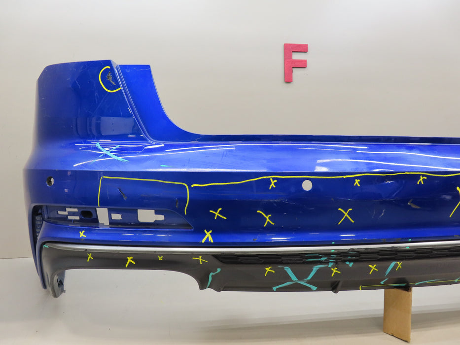 2019-2022 AUDI A6 S6 S-LINE REAR BUMPER COVER OEM 4K5.807.511