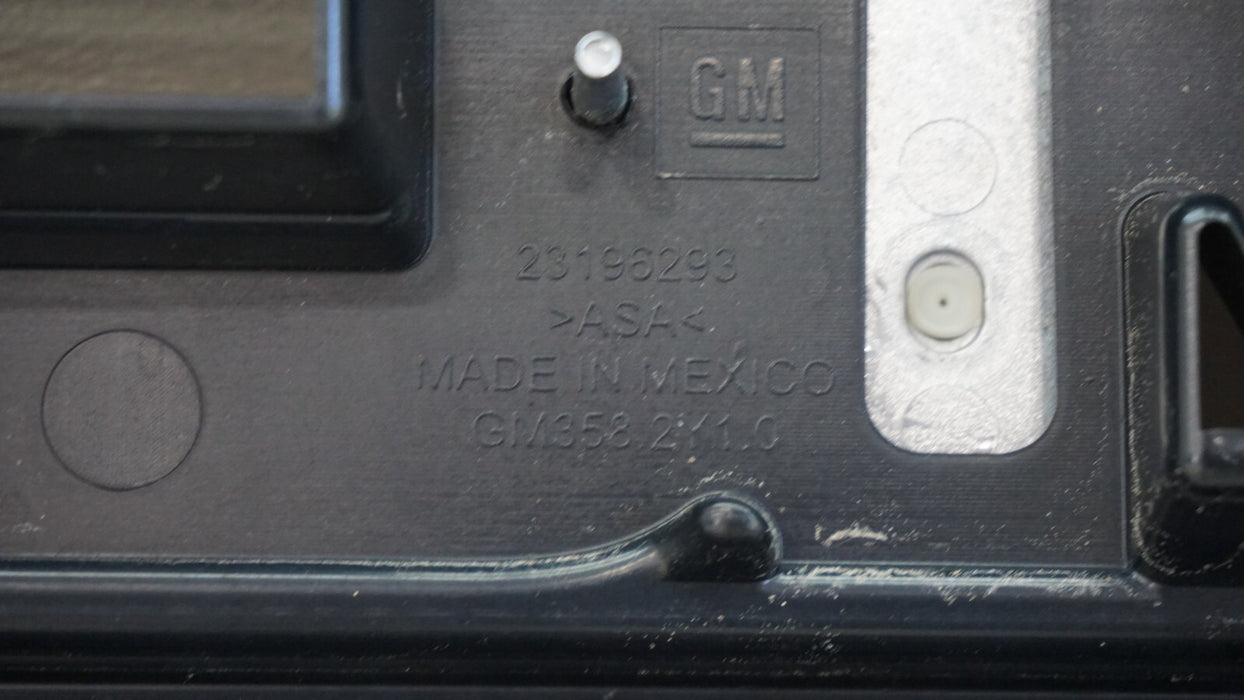 2019-2021 GMC TERRAIN FRONT UPPER BUMPER RADIATOR GRILLE W/ EMBLEM OEM 23196293