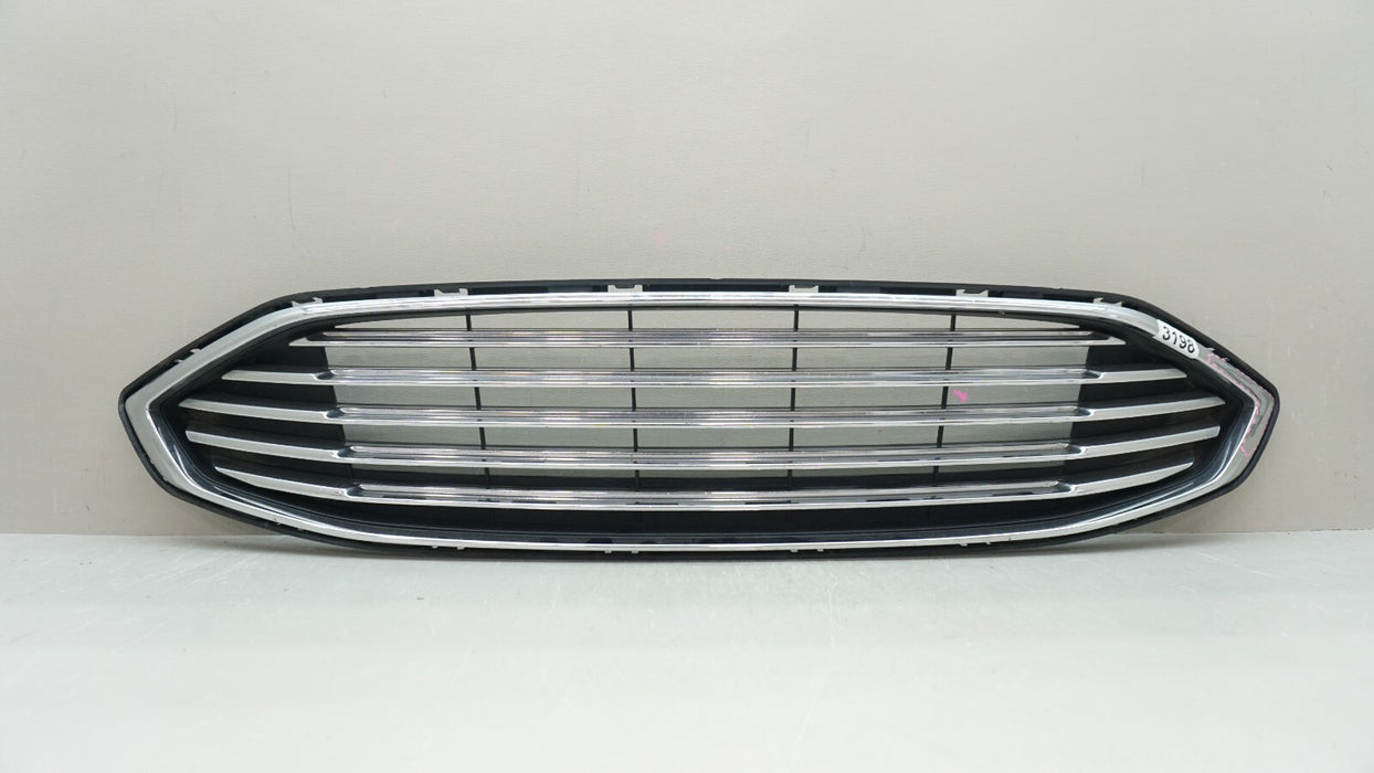 2017-2018 FORD FUSION FRONT UPPER BUMPER GRILLE GRILL OEM HS73-8150-AEW