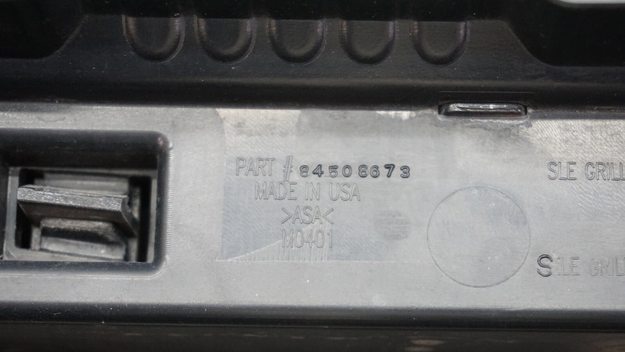 2019-2021 GMC SIERRA 1500 FRONT UPPER MAIN GRILLE 84508673 OEM 19 20 21