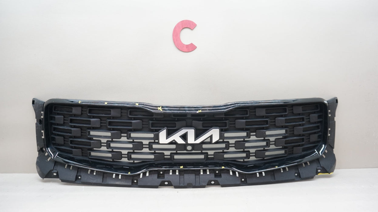 2020-2022 KIA TELLURIDE FRONT BUMPER RADIATOR GRILLE OEM 86353-S9410