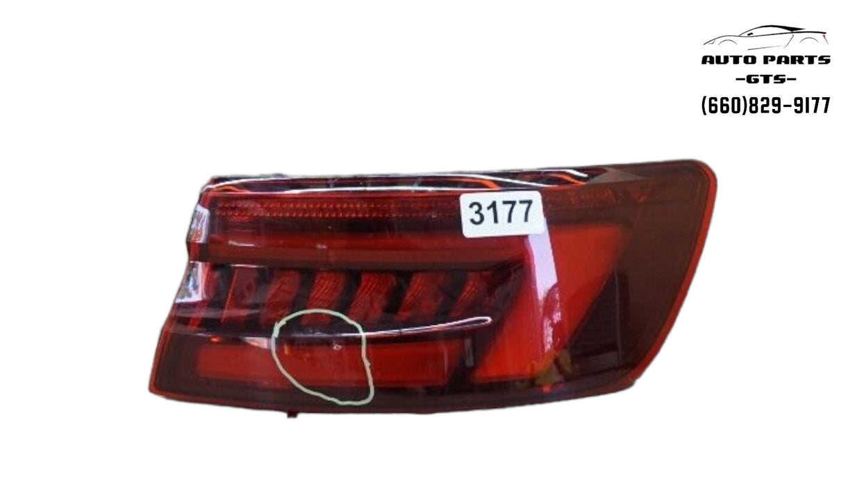 2017-2019 AUDI A4 S4 REAR RIGHT PASSENGER SIDE OUTER TAIL LIGHT STOP LAMP OEM