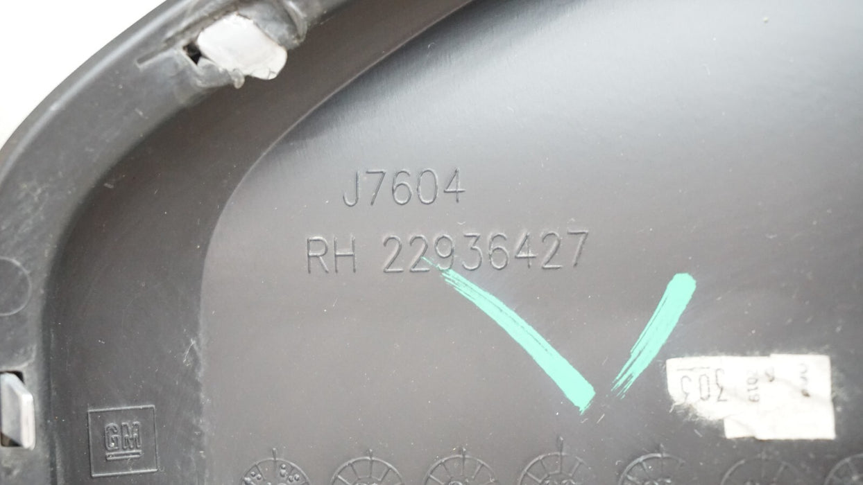 2015-2020 GMC YUKON FRONT RIGHT PASSENGER SIDE FOG LAMP BEZEL TRIM OEM 22936427