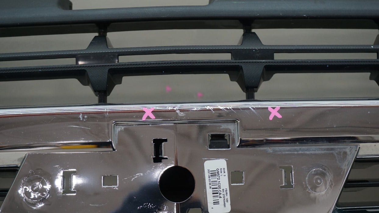 2019-2022 CHEVROLET SILVERADO 1500 FRONT MAIN GRILLE 84128450 OEM 19 20 21 22