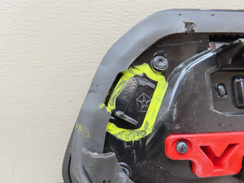 2019-2022 DODGE RAM 2500 FRONT LEFT DRIVER SIDE FENDER NAMEPLATE OEM