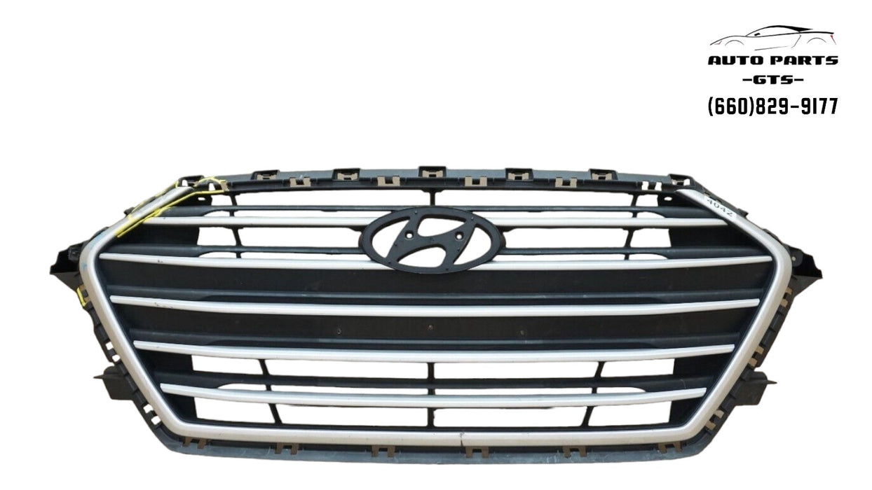 2017-2018 HYUNDAI ELANTRA SEDAN FRONT CENTER GRILLE GRILL 86351-F2000 OEM 17 18