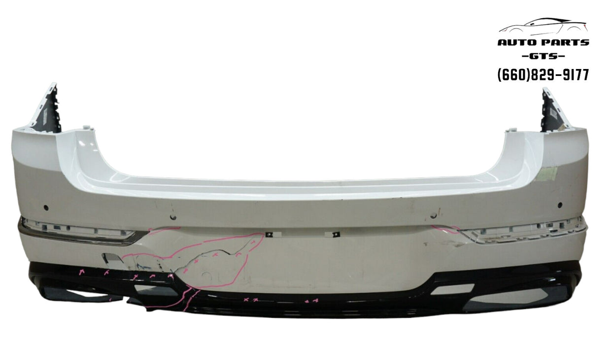 2021-2022 GENESIS GV80 ADVANCED BASE REAR BUMPER COVER PANEL OEM 86612-T6000