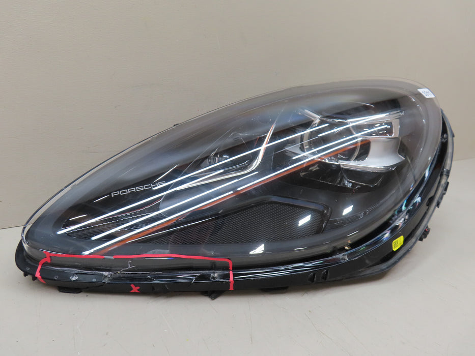 2019-2021 PORSCHE MACAN FRONT LEFT DRIVER SIDE FULL LED HEADLIGHT OEM