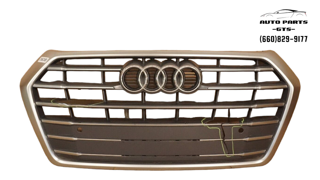 2018-2020 AUDI Q5 S-LINE FRONT RADIATOR GRILLE GRILL 80A853651C 18 19 20 OEM