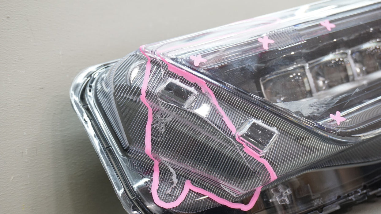 2019-2022 ACURA RDX FRONT LEFT DRIVERS SIDE HEADLIGHT LED OEM 20 21