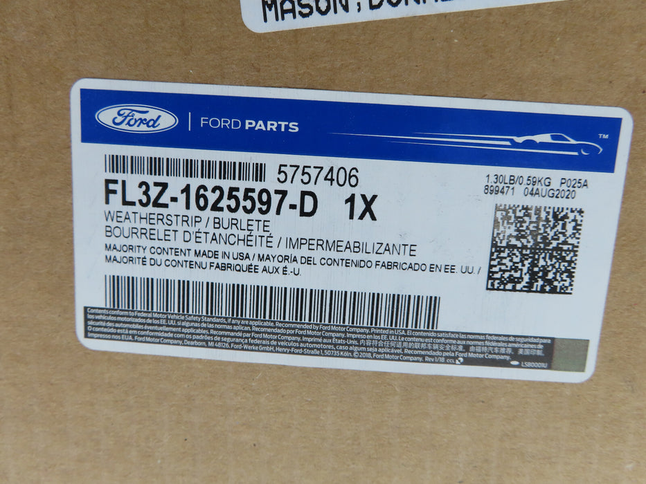 2015-2022 FORD F-150 F150 REAR RIGHT PASSENGER SIDE BELT TRIM MOLDING OEM