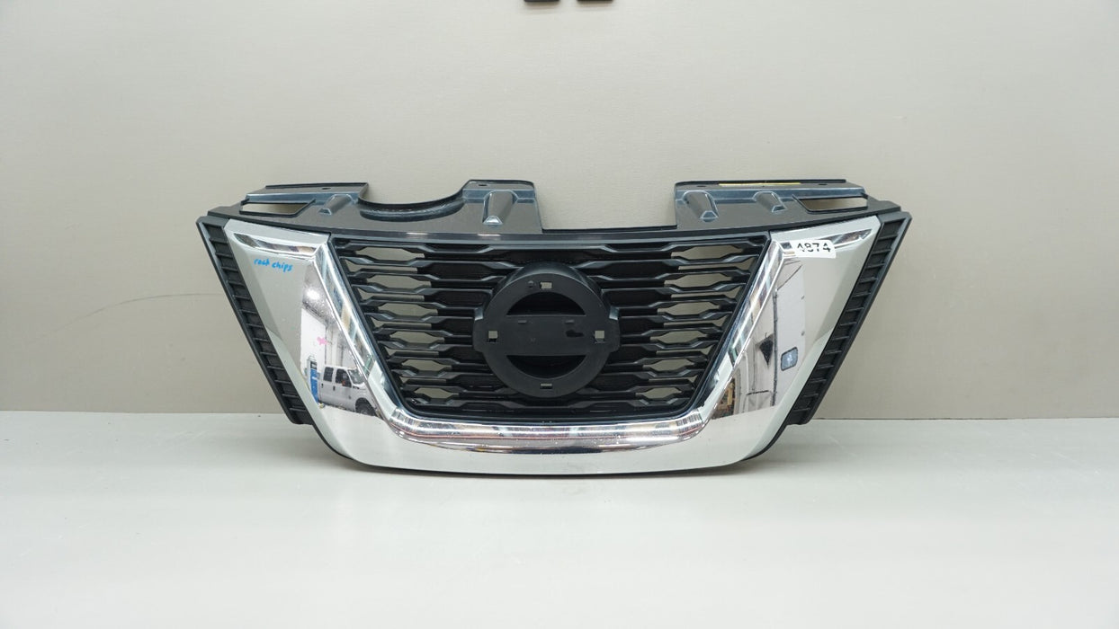 2017-2020 NISSAN ROGUE FRONT BUMPER UPPER CENTER GRILLE 62310 5HK0A OEM