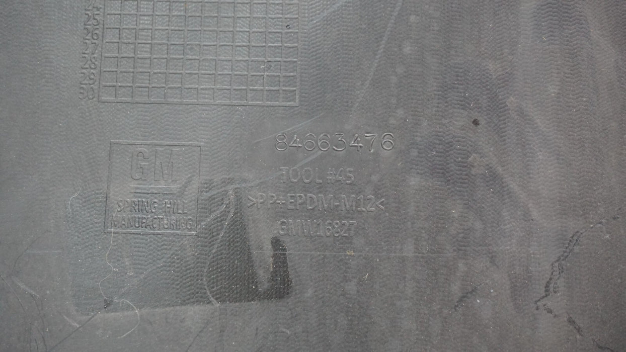 2019-2022 CADILLAC CT5 REAR BUMPER COVER PANEL OEM 84663476