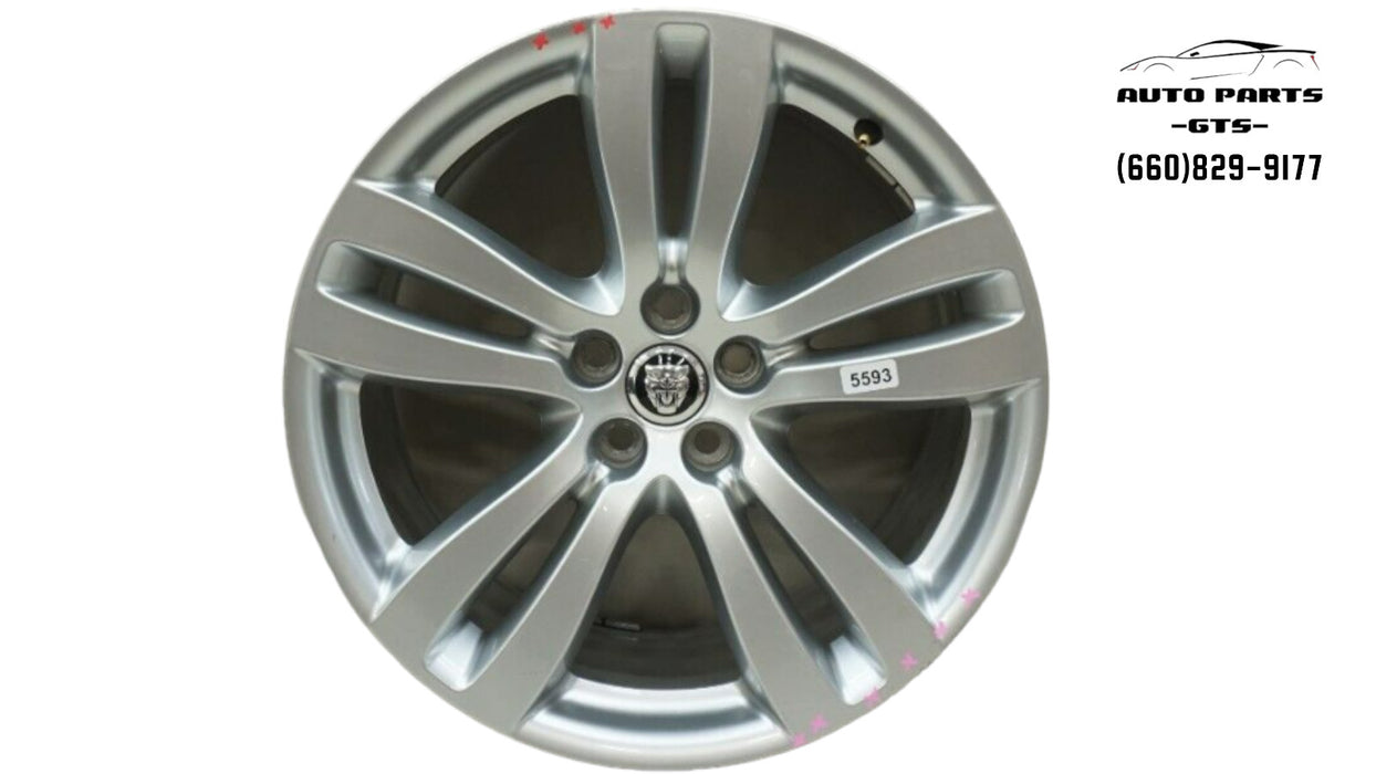 2010-2019 JAGUAR XJ REAR WHEEL RIM 10 SPOKE 19X10 19" W/ CAP OEM BW9M-1007-KA