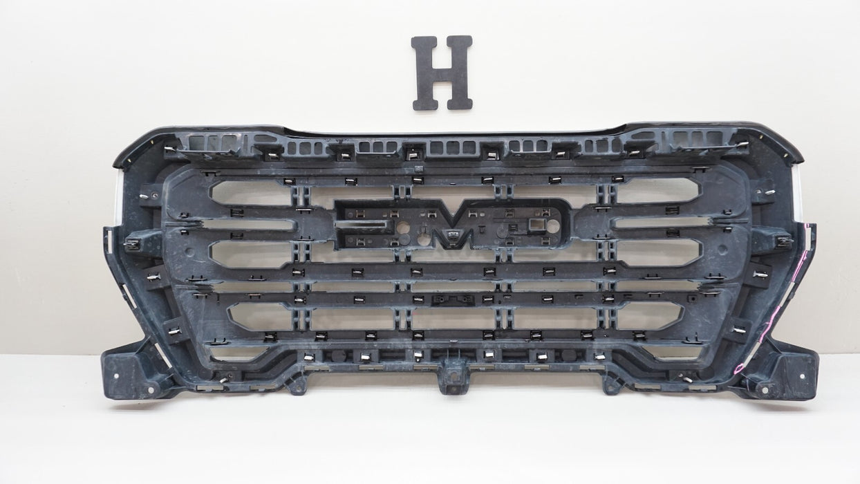 2019-2021 GMC SIERRA 1500 FRONT UPPER RADIATOR GRILLE 84458485 OEM 19 20 21