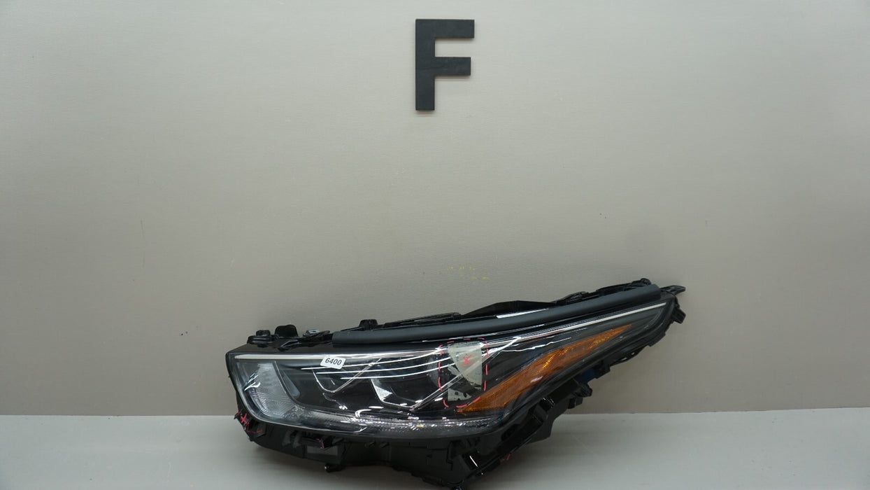 2020-2022 TOYOTA HIGHLANDER FRONT LH LEFT DRIVER SIDE HEADLIGHT OEM