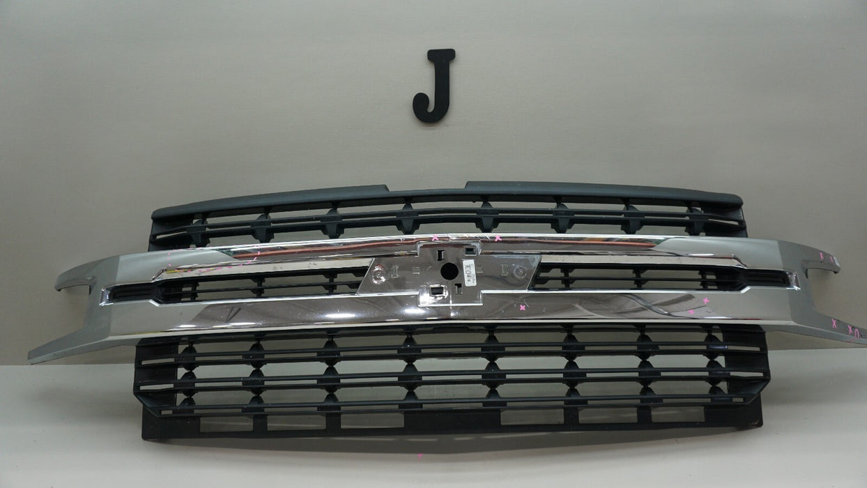 2019-2022 CHEVROLET SILVERADO 1500 FRONT MAIN GRILLE 84128450 OEM 19 20 21 22