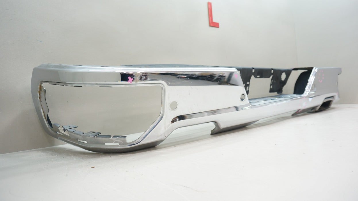 2019-2022 CHEVROLET SILVERADO GMC SIERRA 1500 REAR METAL BUMPER OEM