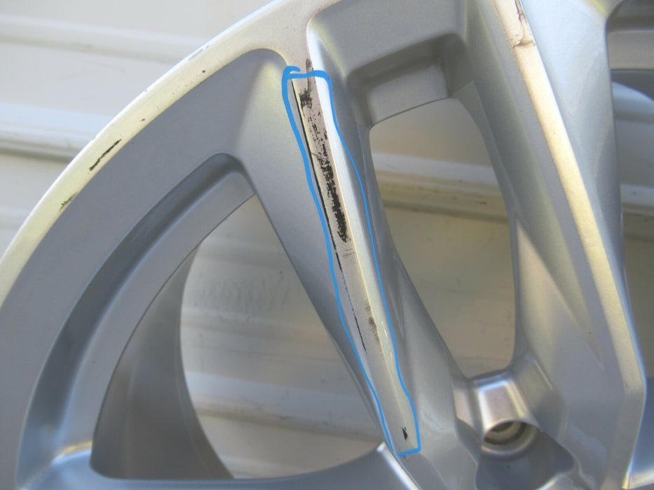 2016 - 2018 AUDI A4 WHEEL RIM ALLOY 5 DOUBLE SPOKE R18 INCH 18 18X8 ET40 OEM