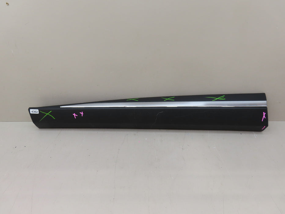 2021-2024 NISSAN ROGUE FRONT DRIVERS LEFT SIDE DOOR MOLDING OEM 80871 6RR0B