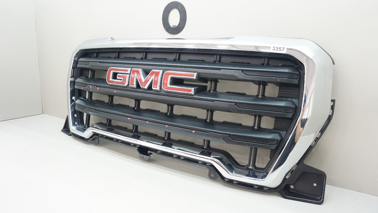2019-2021 GMC SIERRA 1500 FRONT BUMPER RADIATOR GRILLE GRILL 84508279 OEM