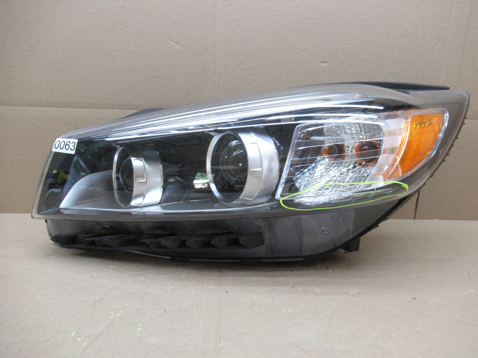 2016 2017 2018 KIA SORENTO LEFT HALOGEN HEADLIGHT LAMP OEM
