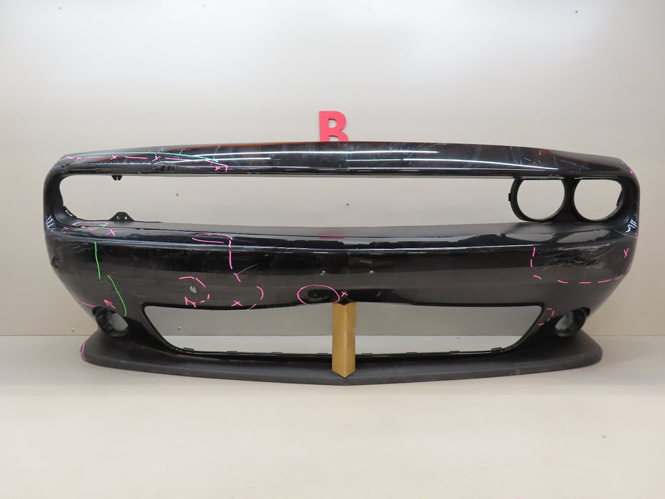 2015-2019 DODGE CHALLENGER FRONT BUMPER COVER OEM 15LA-100AA