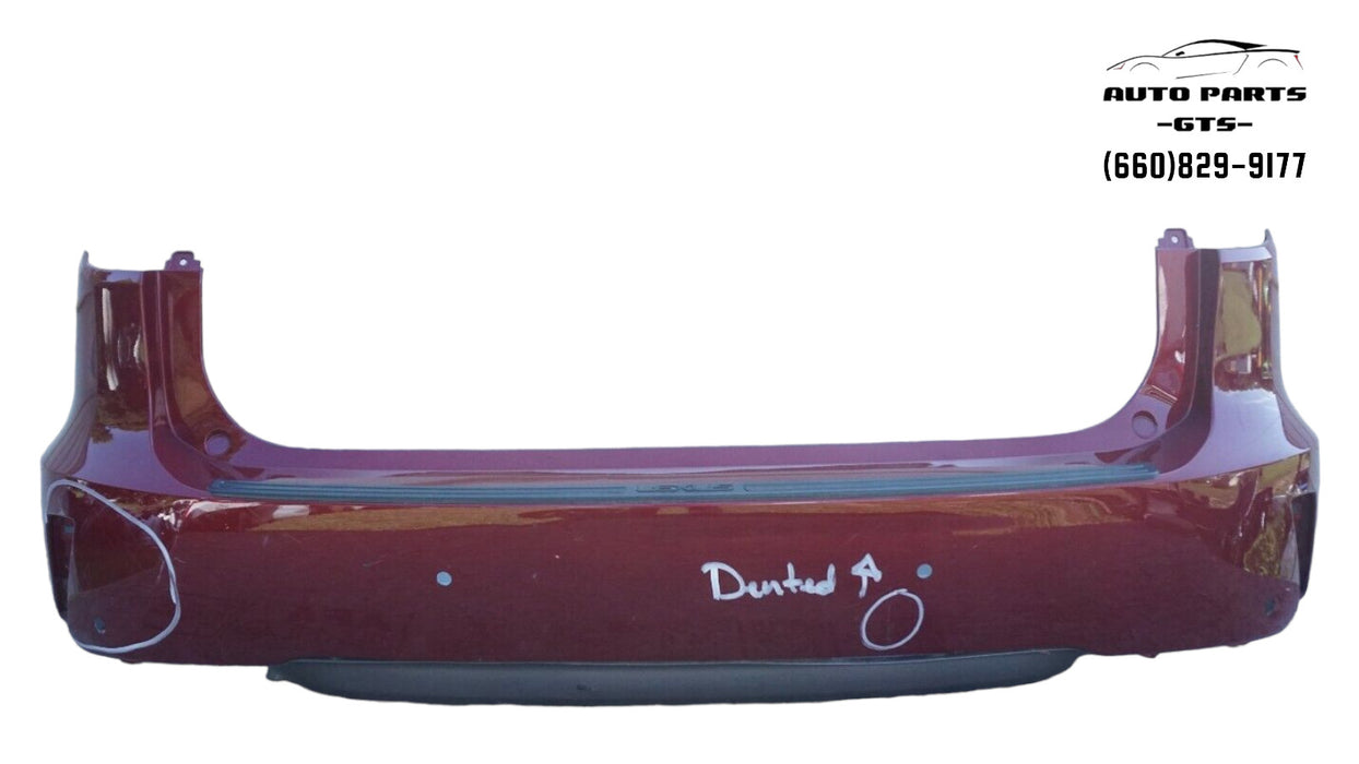 2018-2019 LEXUS RX350 REAR BUMPER COVER PANEL W/ SENSOR HOLES 18 19 OEM