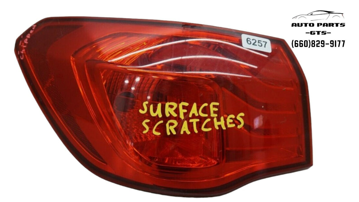2011-2013 KIA FORTE REAR RIGHT DRIVERS SIDE TAIL LIGHT OEM 11 12 13