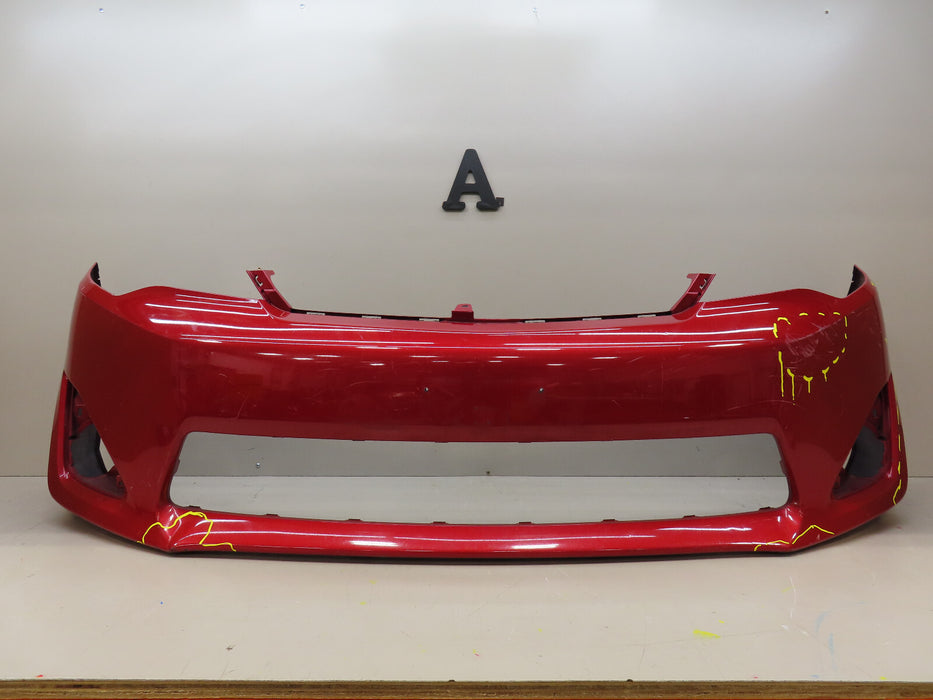 2012 2013 2014 TOYOTA CAMRY FRONT BUMPER COVER OEM 52119-06620
