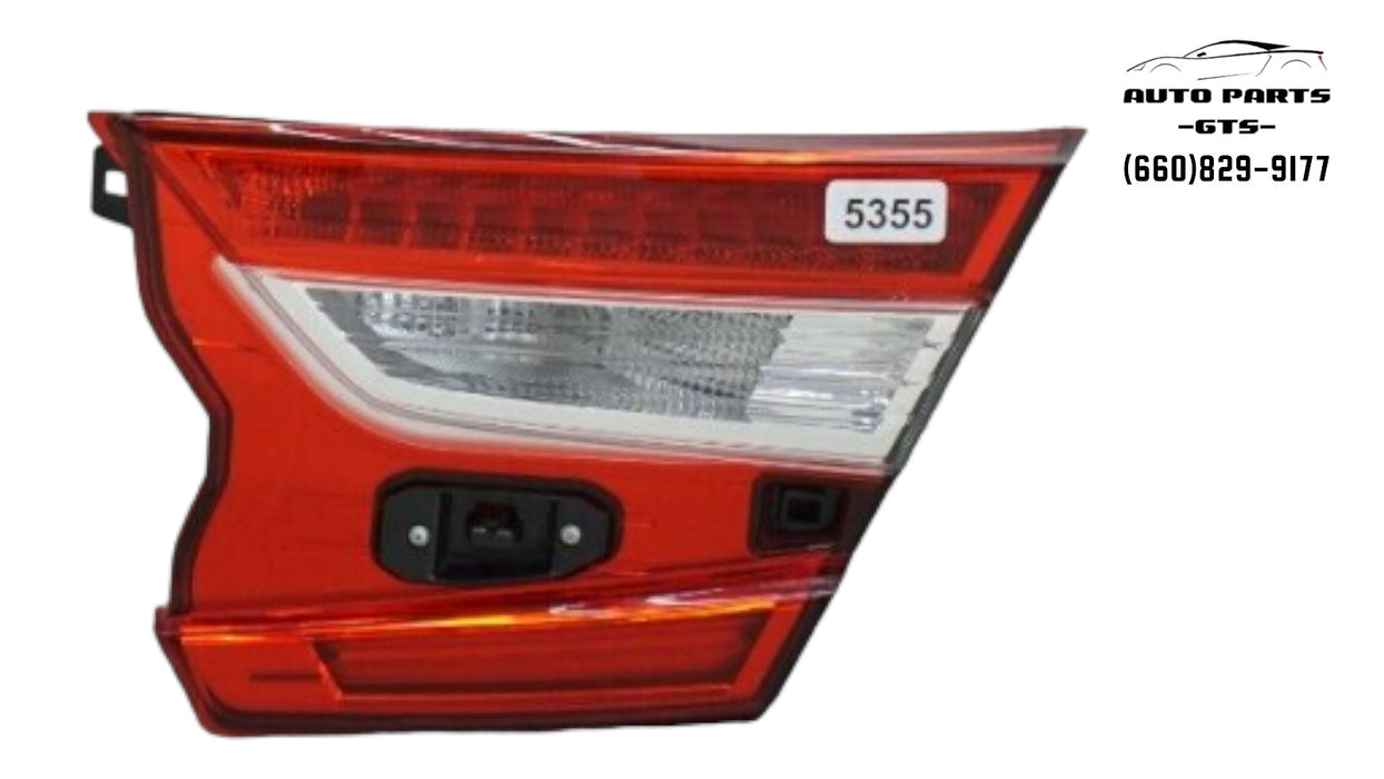 2018-2019 HONDA ACCORD REAR RIGHT SIDE INNER TAIL LIGHT LAMP OEM 34150-TVA-A013
