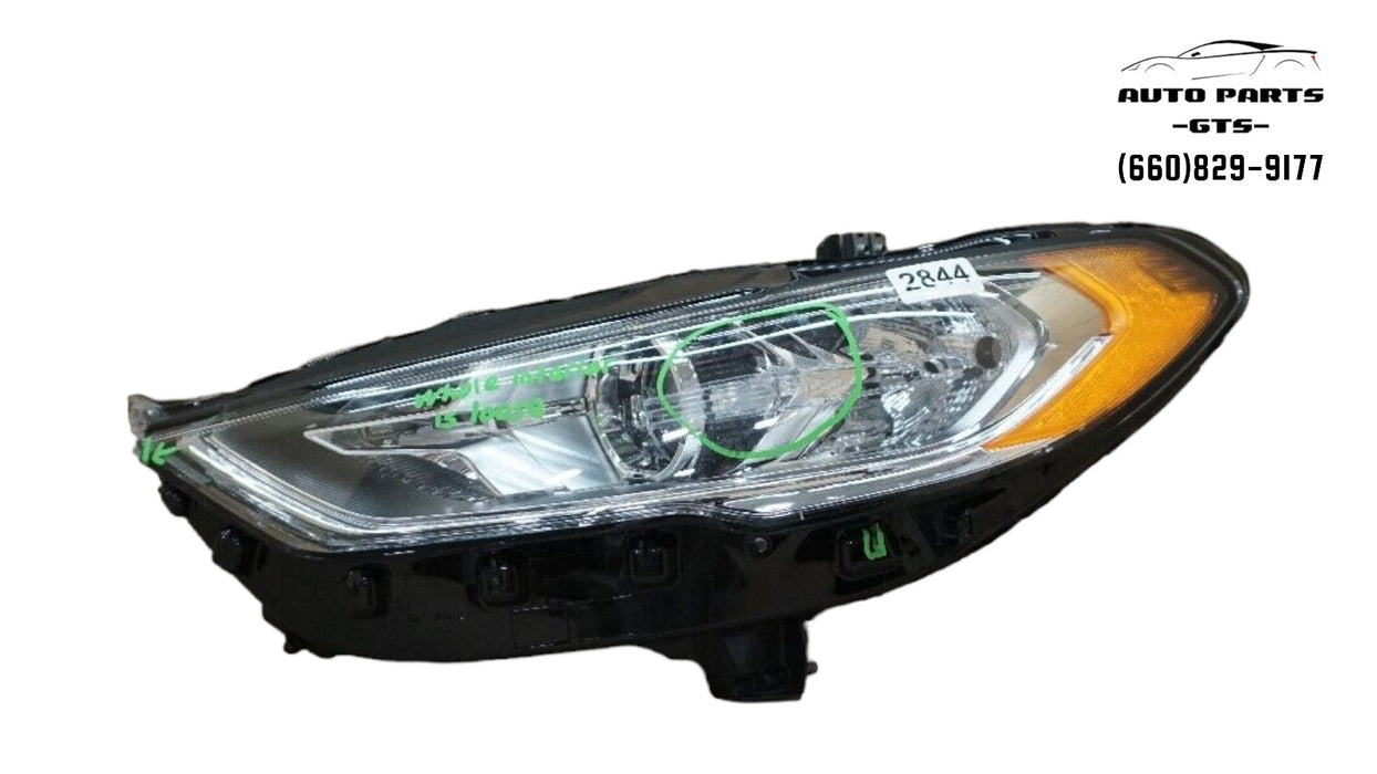 2013-2016 FORD FUSION FRONT LEFT DRIVER SIDE HEADLIGHT OEM 13 14 15 16