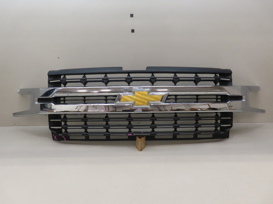 2019-2022 CHEVROLET SILVERADO 1500 FRONT RADIATOR GRILLE GRILL OEM