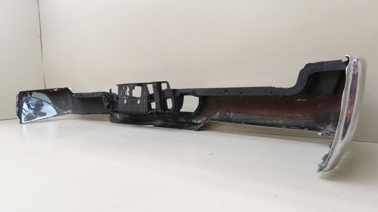 2019-2022 DODGE RAM 1500 REAR BUMPER COVER METAL CHROME OEM