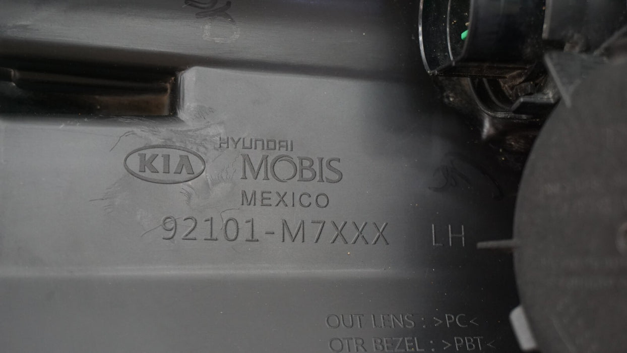 2019-2021 KIA FORTE FRONT LEFT DRIVER SIDE HEADLIGHT HALOGEN OEM 92101-M7XXX