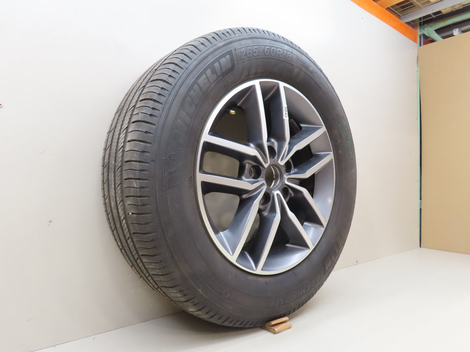 2016 2017 2018 2019 2020 2021 JEEP GRAND CHEROKEE 18X8.0 J 56.4MM RIM W/TIRE OEM