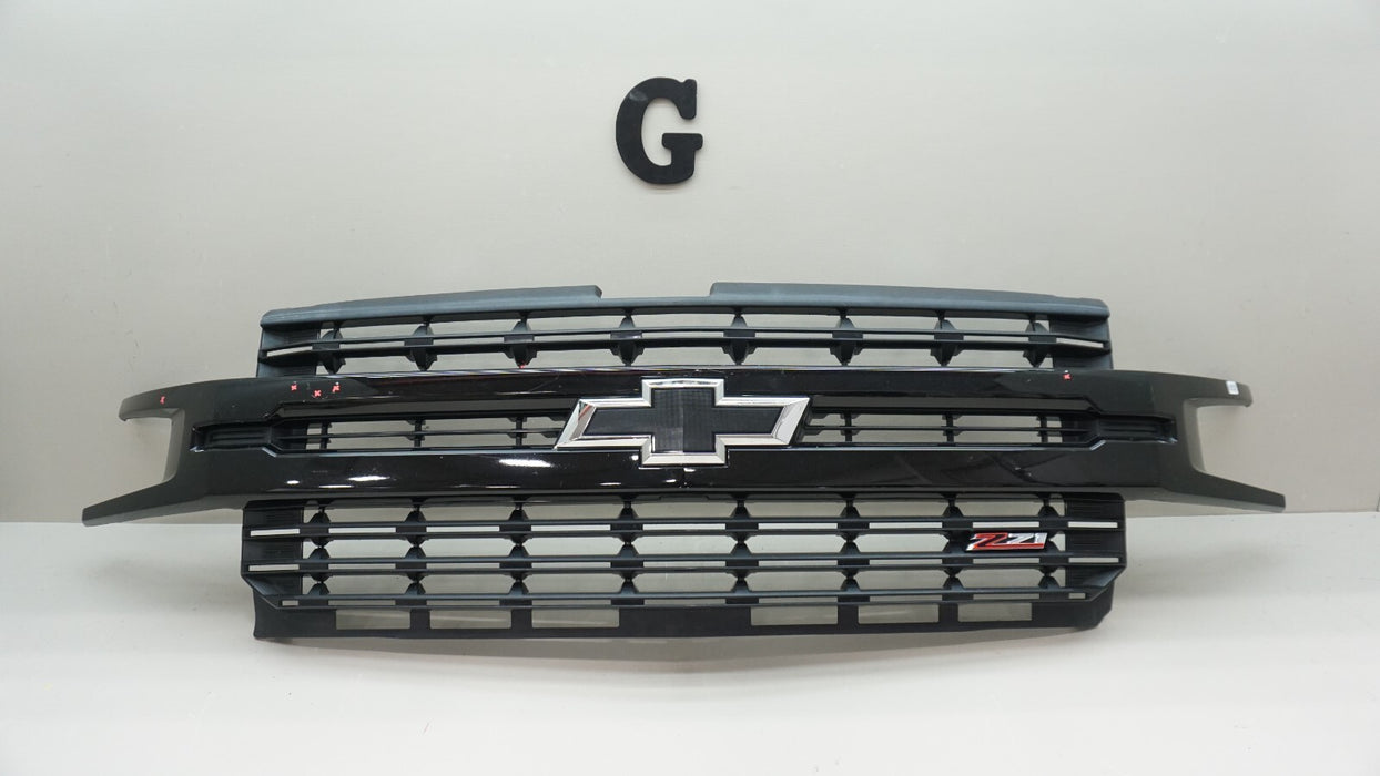 2019-2021 CHEVROLET CHEVY SILVERADO 1500 FRONT MAIN GRILLE 84128450 OEM