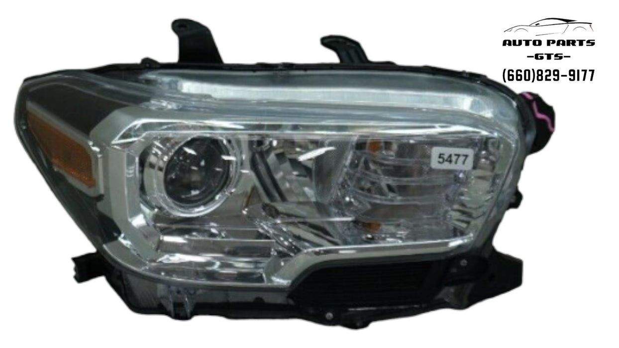2018-2019 TOYOTA TACOMA FRONT RIGHT PASSENGER SIDE HEADLIGHT LAMP HALOGEN OEM