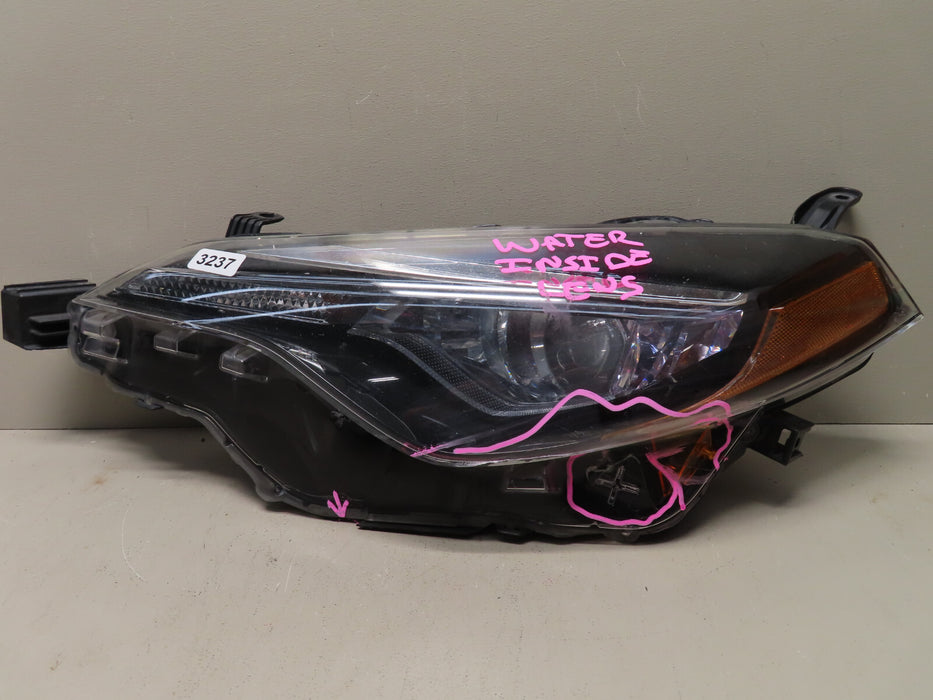 2017 2018 2019 Toyota Corolla LEFT LED HEADLIGHT LAMP OEM PARTS ONLY