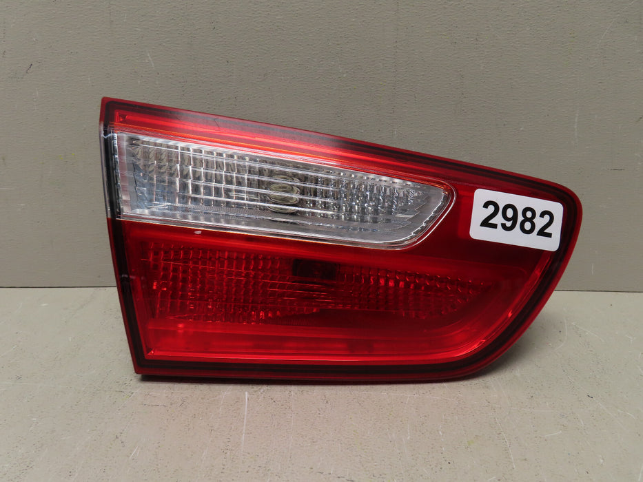 2012-2017 Kia Rio Sedan Left Driver Side Inner Taillight Trunk Light Lamp OEM