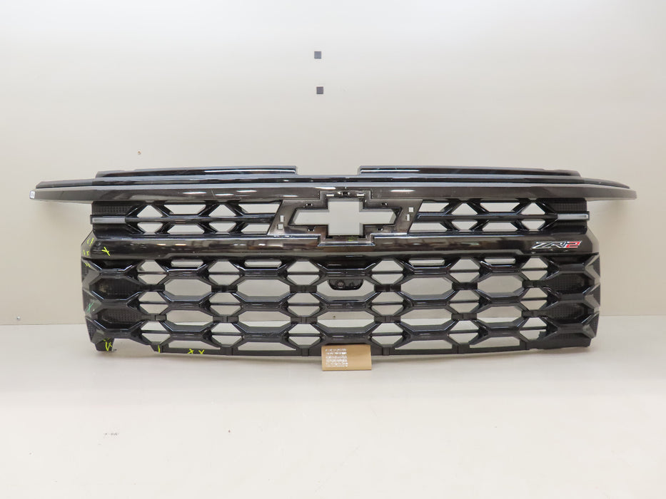 2022-2023 CHEVROLET SILVERADO 1500 ZR2 FRONT RADIATOR GRILLE GRILL W/CAMERA OEM